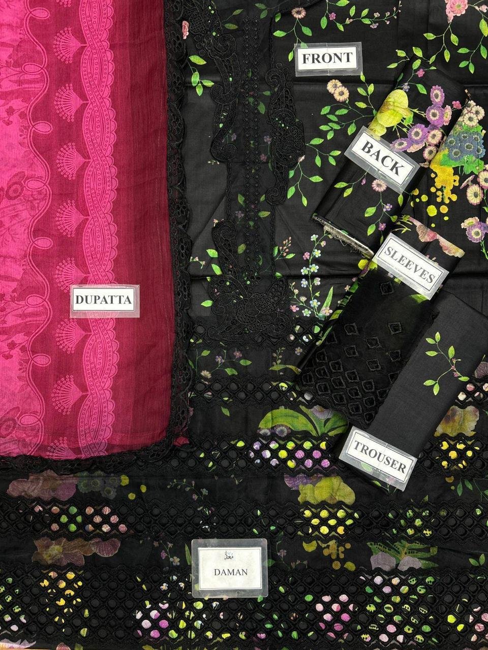 Embroidered Lawn 3 Piece