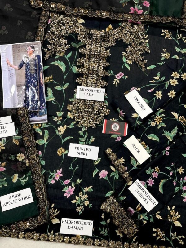 Embroidered Lawn 3 Piece