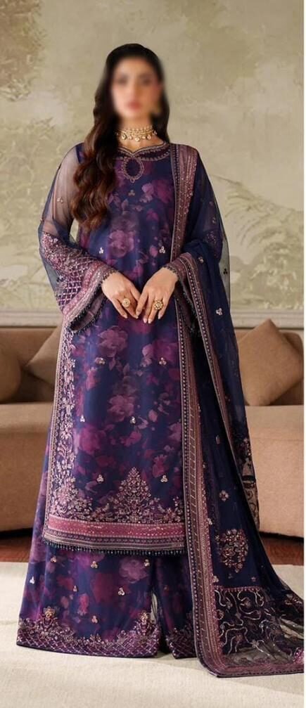 Embroidered Lawn 3 Piece