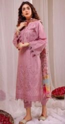 Embroidered Lawn 3 Piece Suit