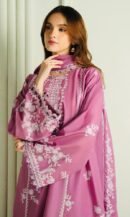 Embroidered Lawn 3 Piece Suit