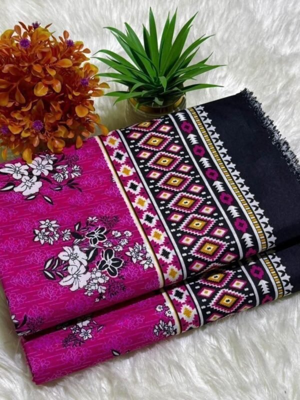 Floral Digital Printed Polo Cotton 2 Piece