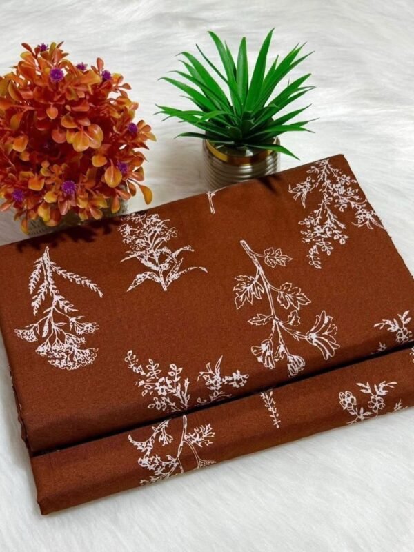 Floral Digital Printed Polo Cotton 2 Piece