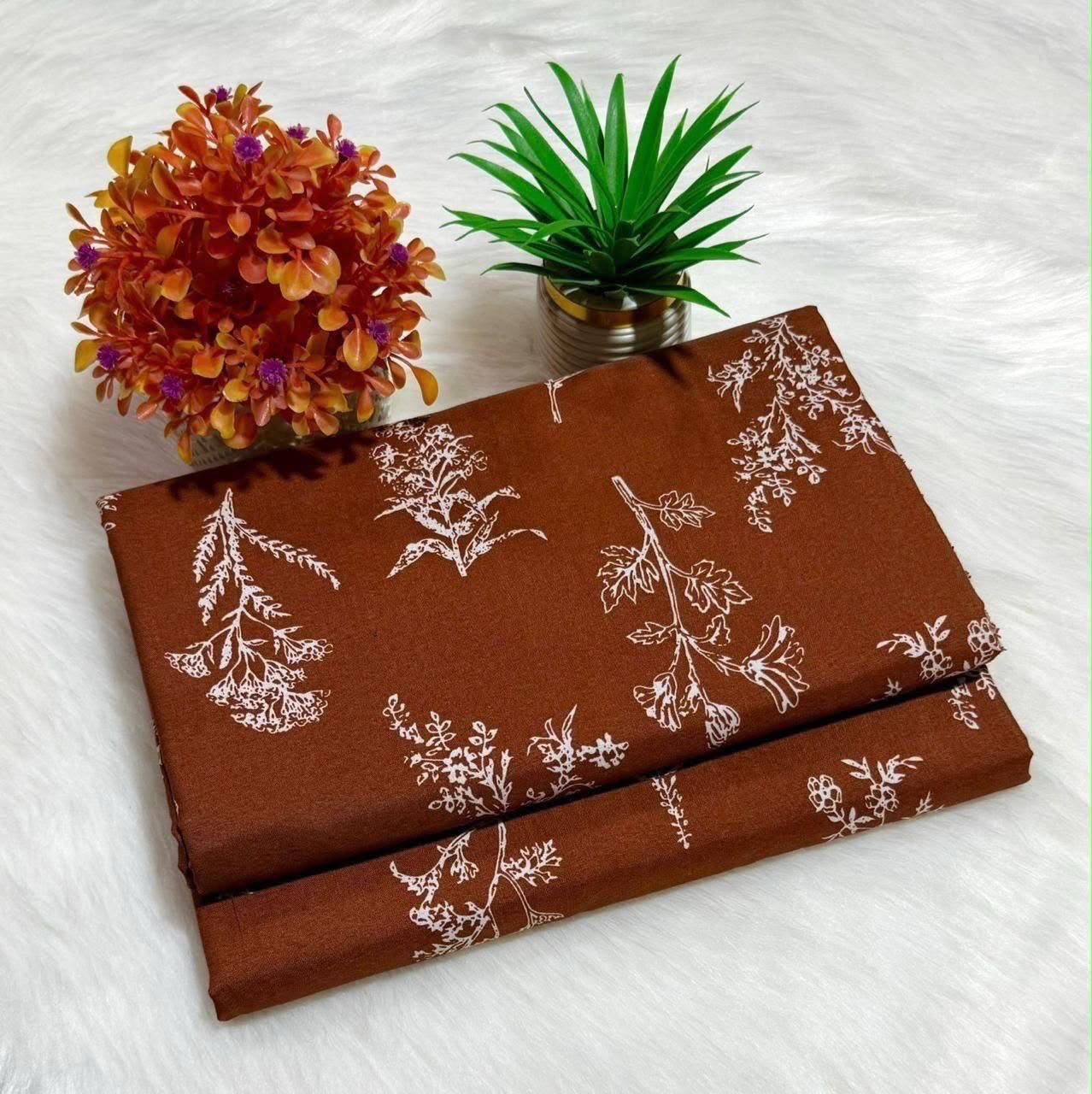 Floral Digital Printed Polo Cotton 2 Piece