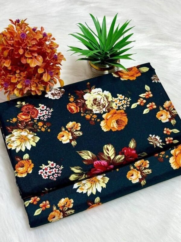 Floral Digital Printed Polo Cotton 2 Piece