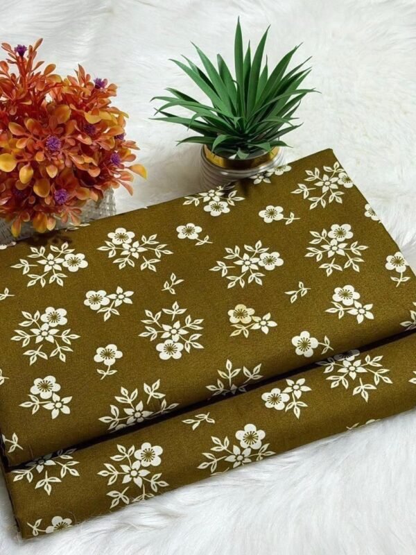 Floral Digital Printed Polo Cotton 2 Piece