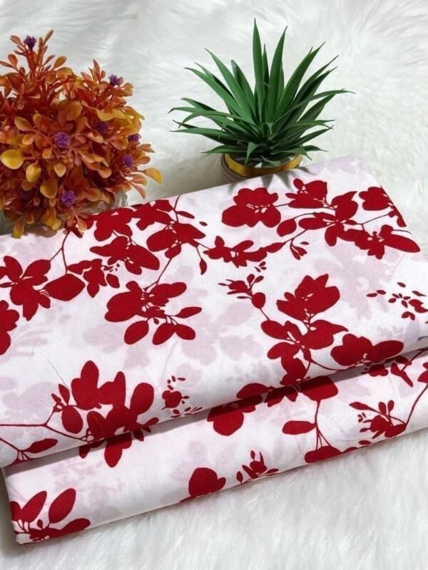 Floral Digital Printed Polo Cotton 2 Piece