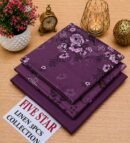 Five Star Printed Linen 3 Piece