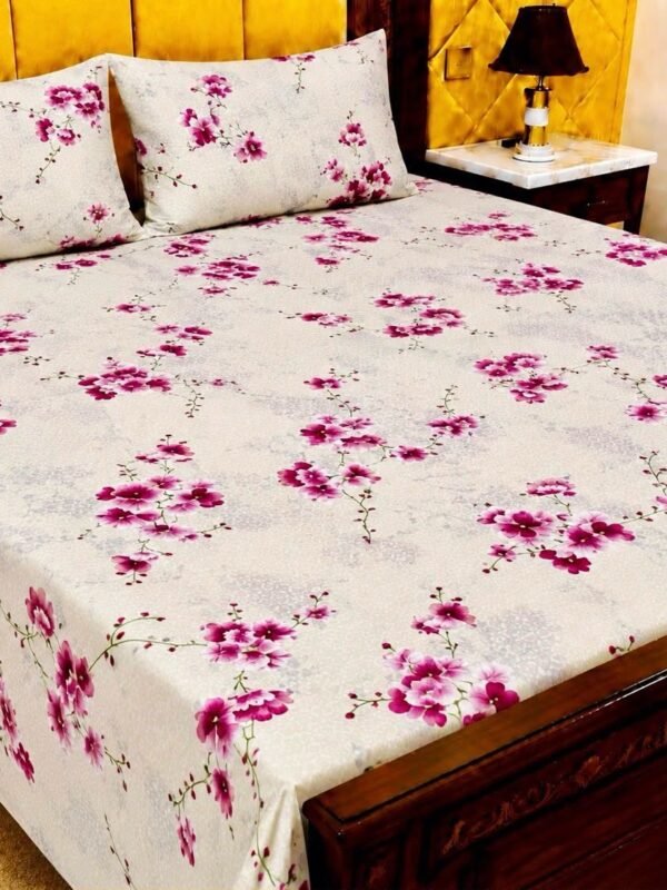 Pure Cotton King Size Bedsheet