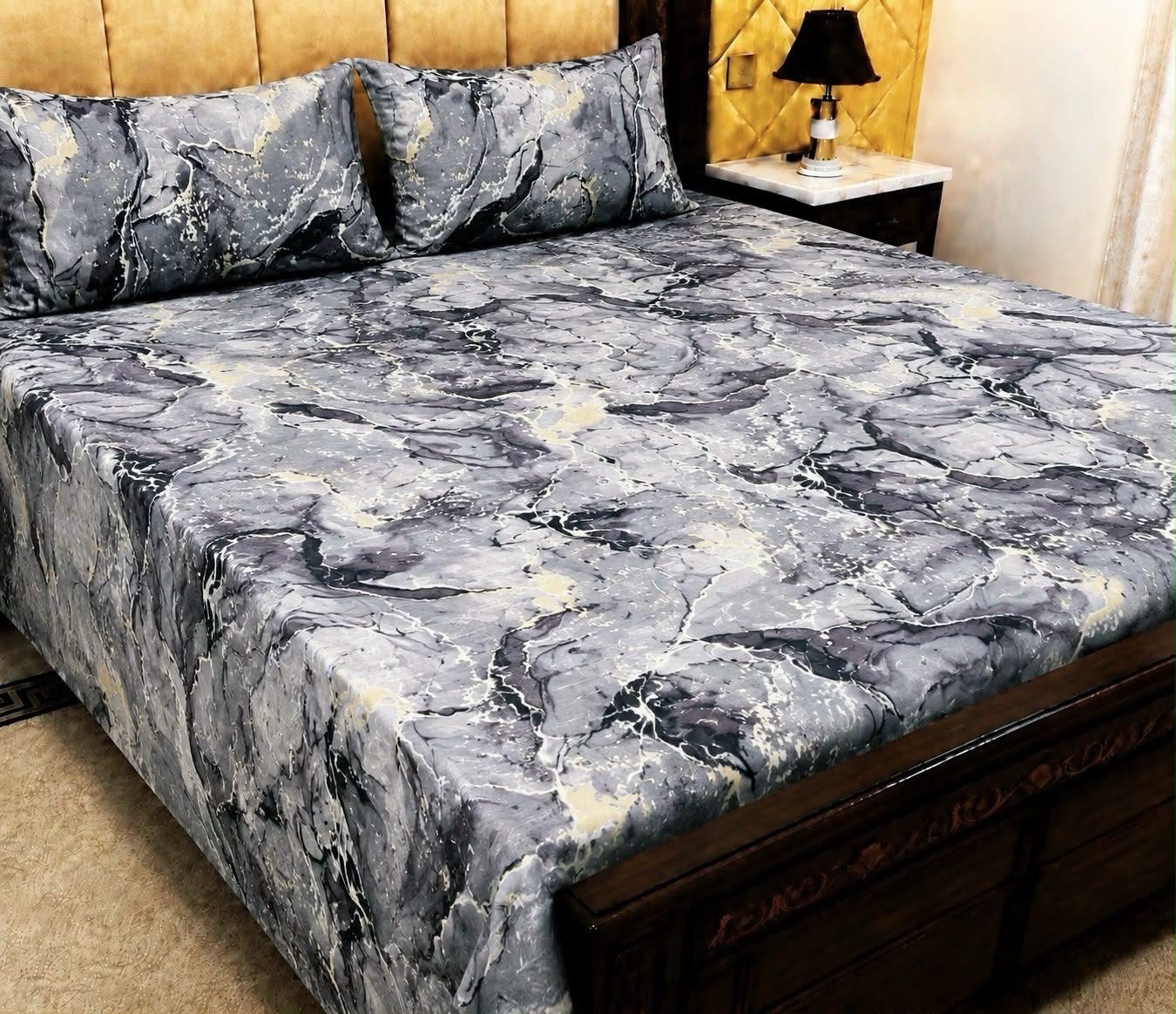 Pure Cotton King Size Bedsheet