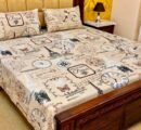 Pure Cotton King Size Bedsheet
