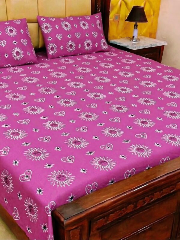 Pure Cotton King Size Bedsheet