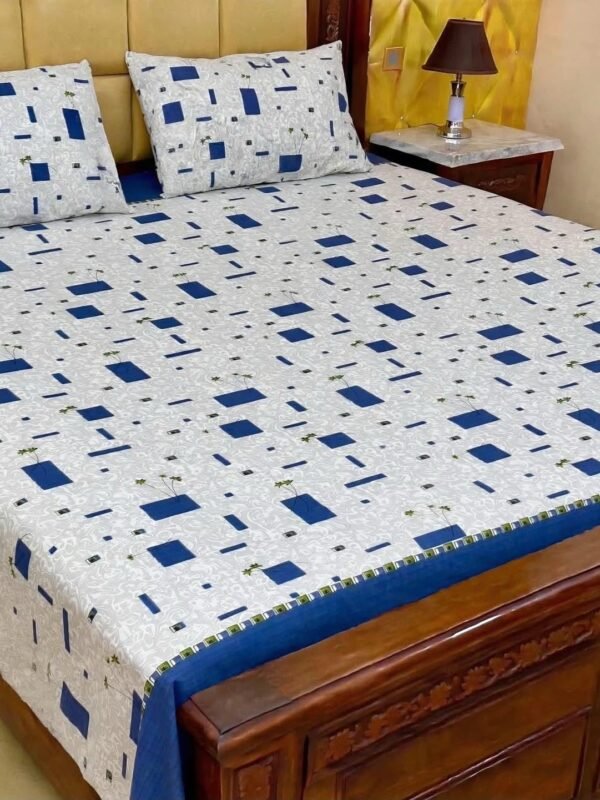 Pure Cotton King Size Bedsheet