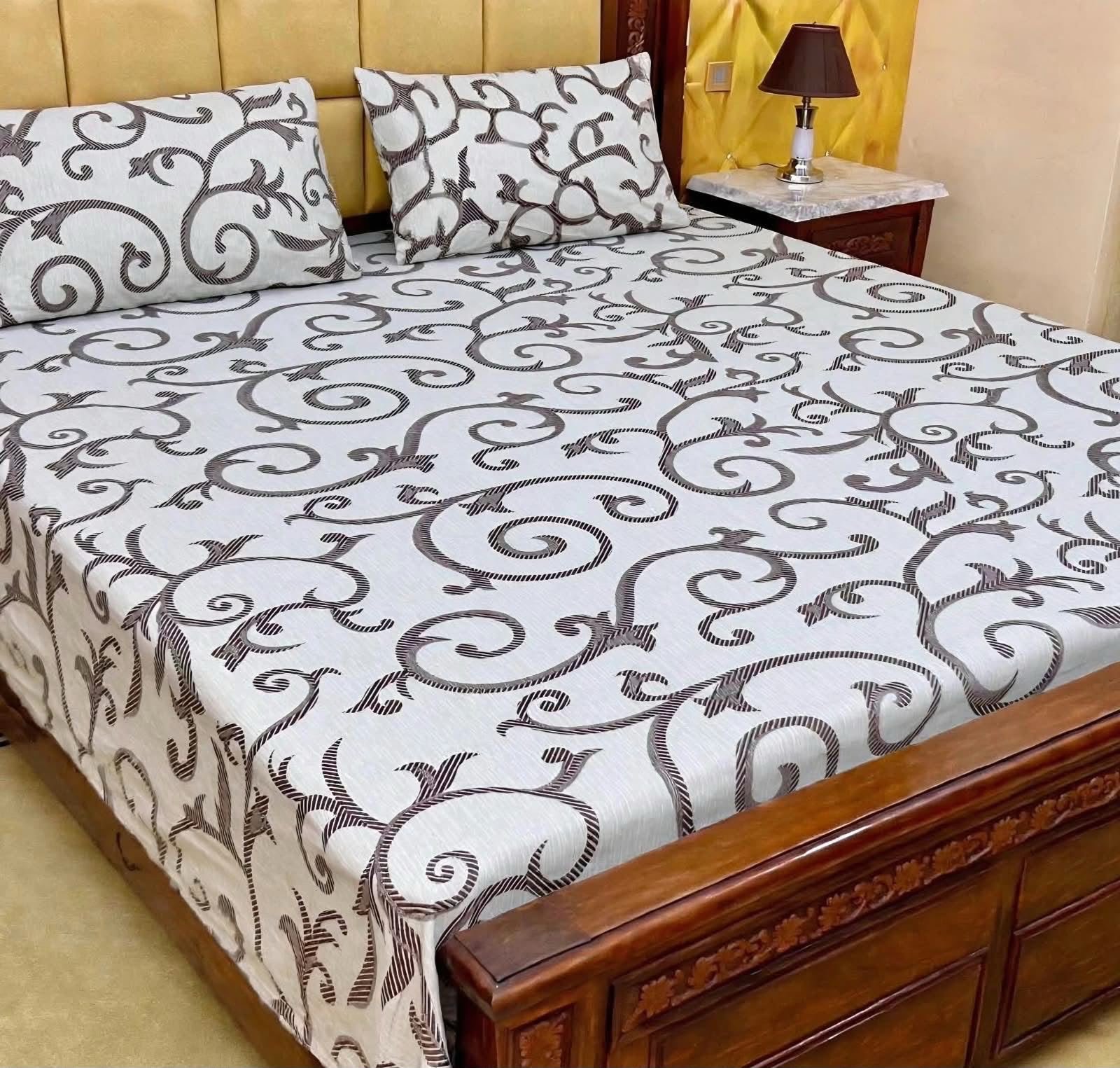 Pure Cotton King Size Bedsheet