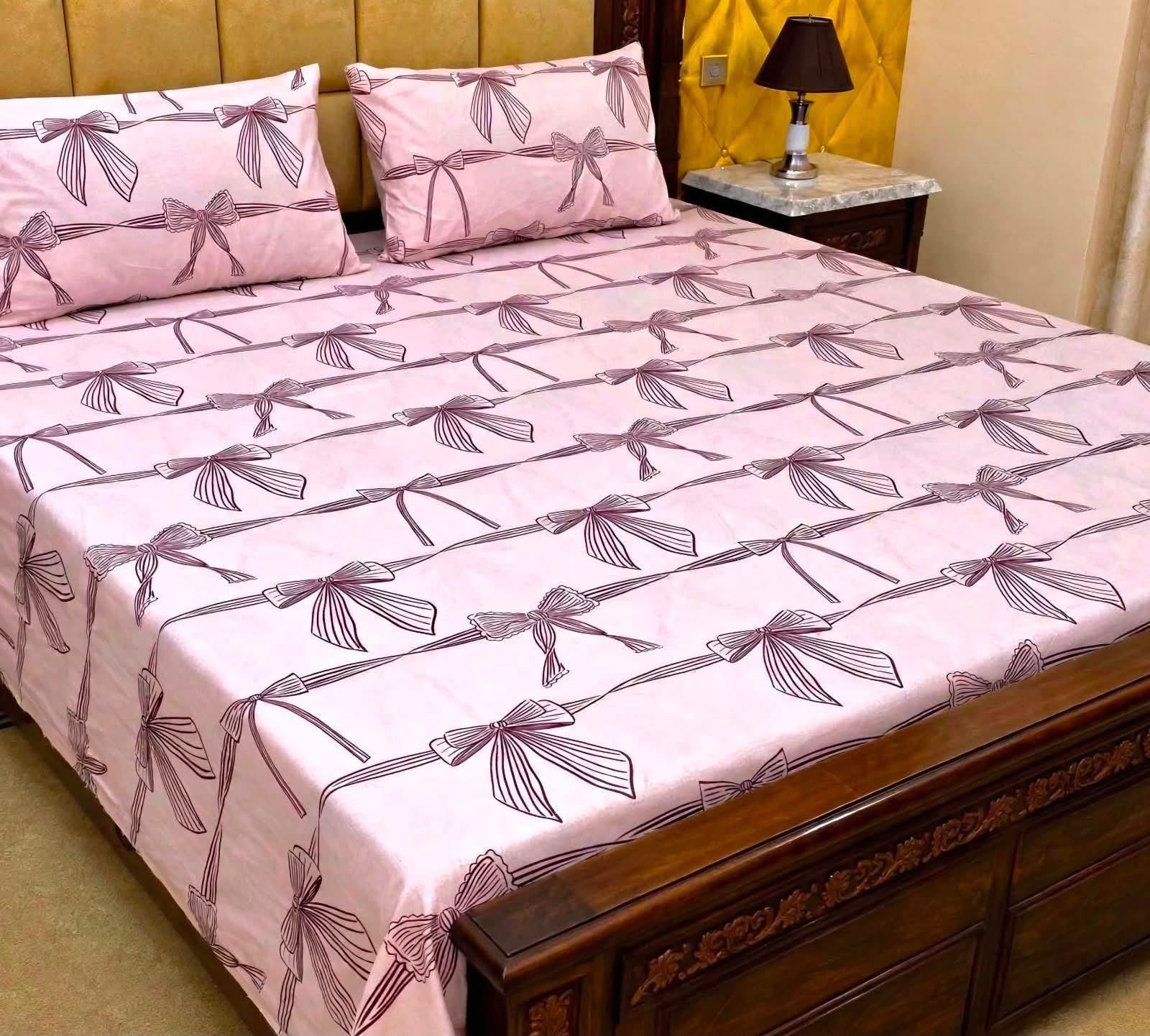 Pure Cotton King Size Bedsheet