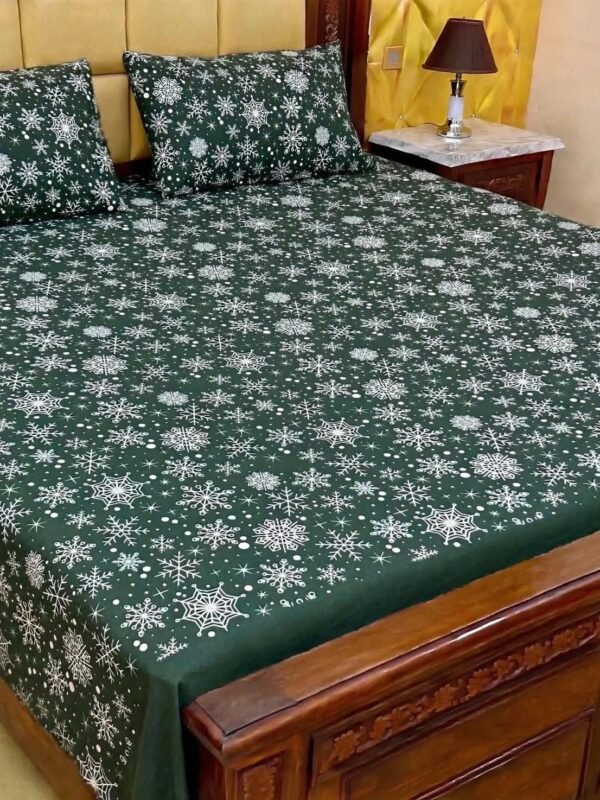Pure Cotton King Size Bedsheet