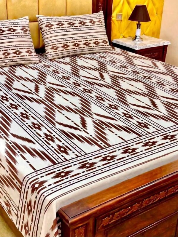 Pure Cotton King Size Bedsheet