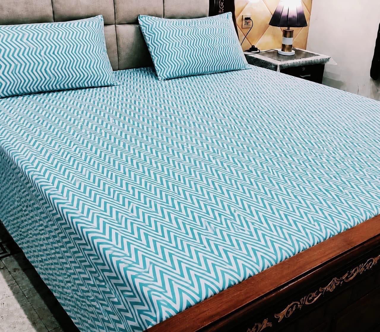 Pure Cotton King Size Bedsheet
