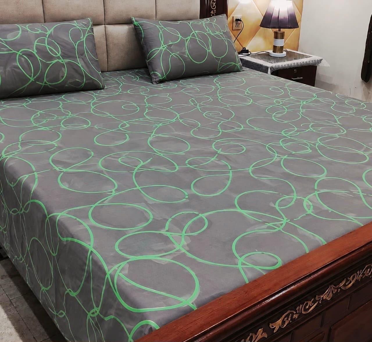 Pure Cotton King Size Bedsheet