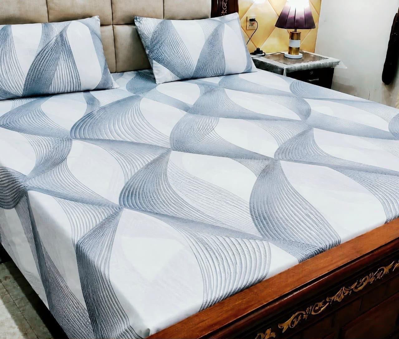 Pure Cotton King Size Bedsheet