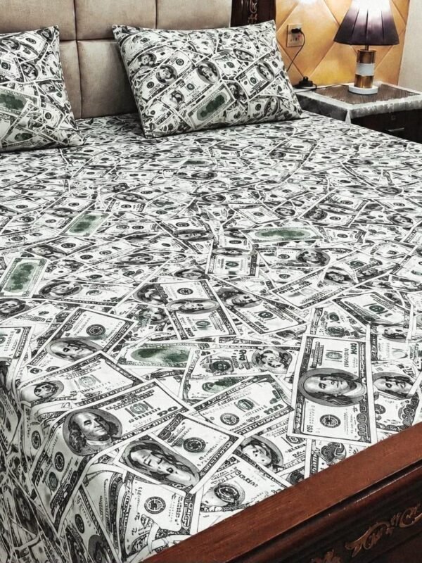 Pure Cotton King Size Bedsheet