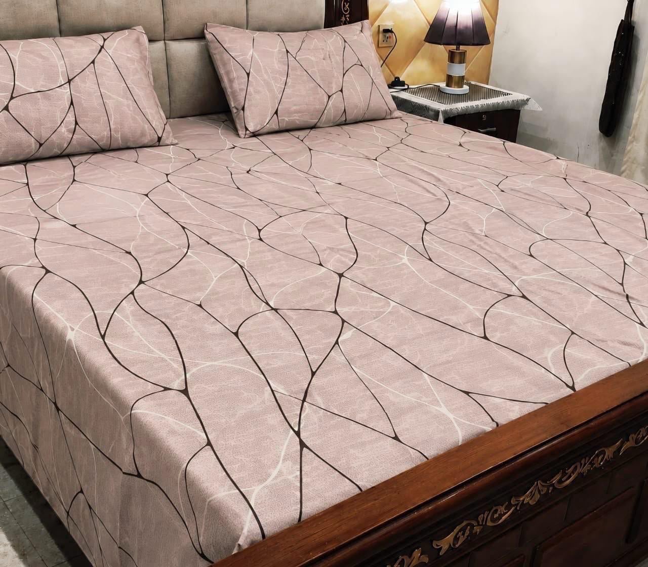 Pure Cotton King Size Bedsheet