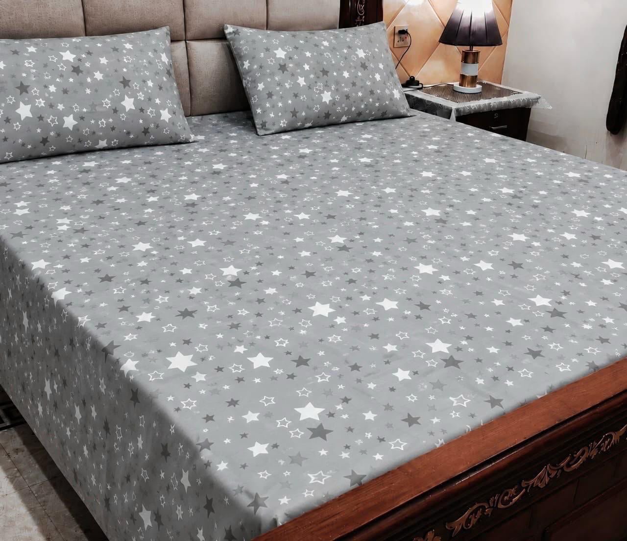 Pure Cotton King Size Bedsheet