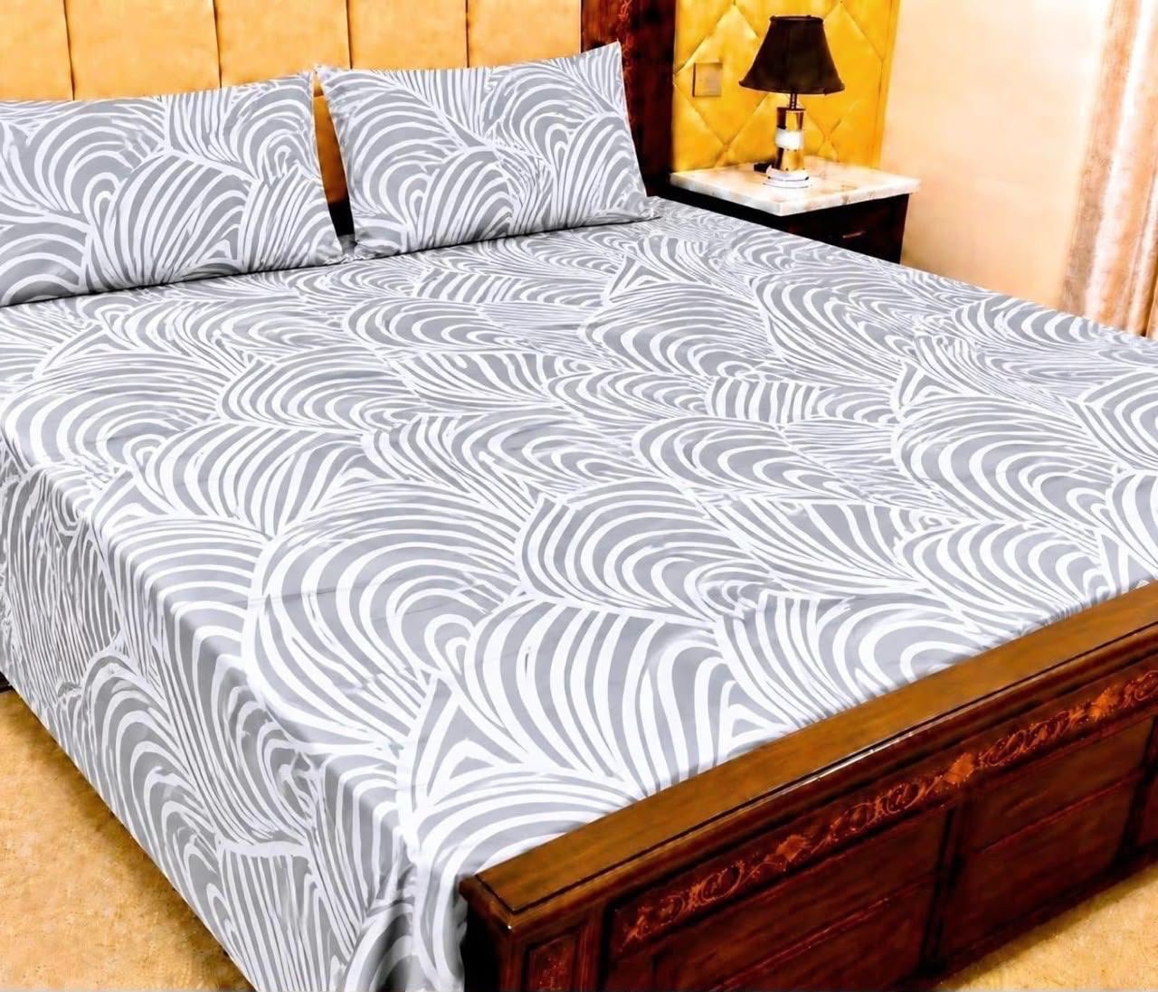 Pure Cotton King Size Bedsheet