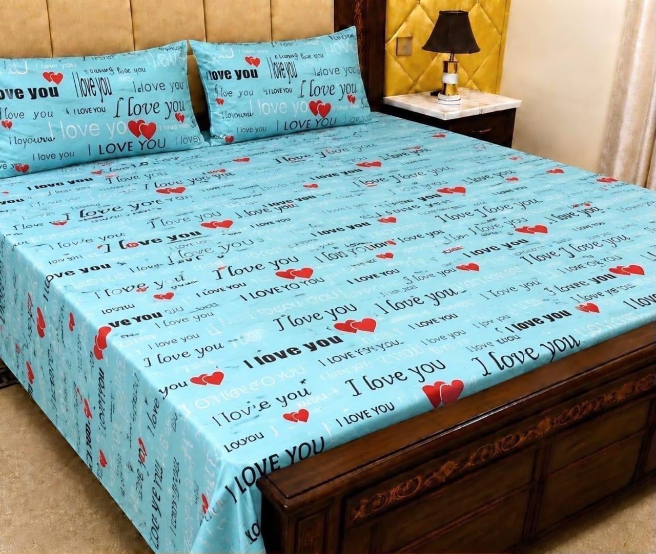 Pure Cotton King Size Bedsheet