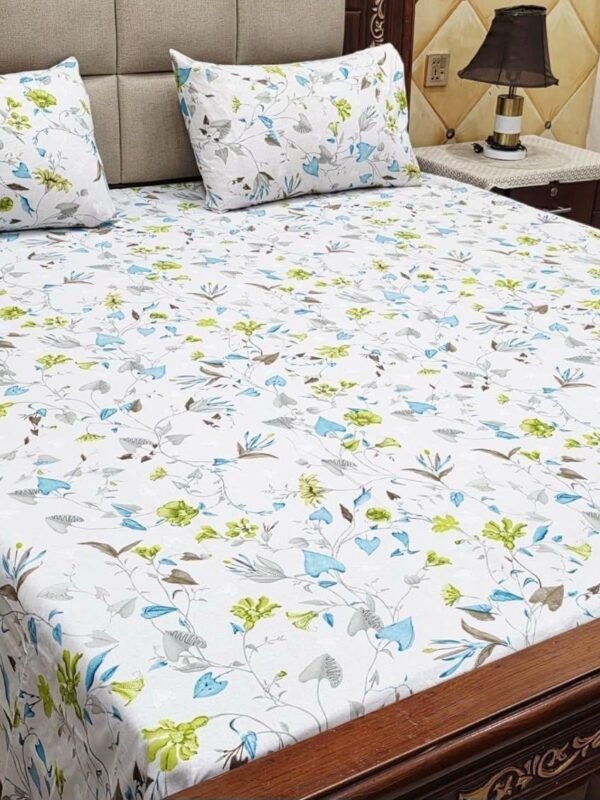 Pure Cotton King Size Bedsheet