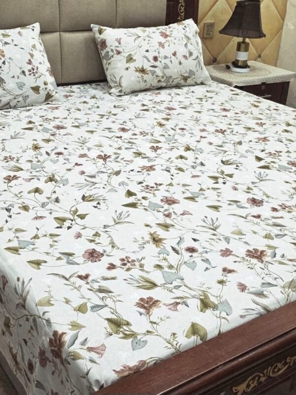 Pure Cotton King Size Bedsheet