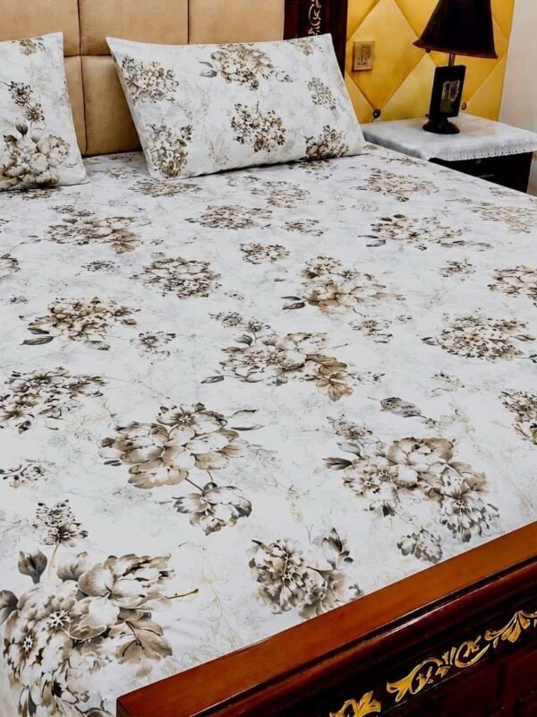 Pure Cotton King Size Bedsheet