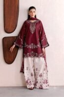 Iznik Royal Bloom Embroidered Shamooz Silk