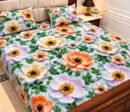 9D Digital Print Micro Cotton King Size Bedsheet Set – 3 Piece