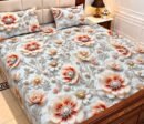 9D Digital Print Micro Cotton King Size Bedsheet Set – 3 Piece