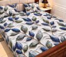 9D Digital Print Micro Cotton King Size Bedsheet Set – 3 Piece