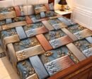 9D Digital Print Micro Cotton King Size Bedsheet Set – 3 Piece